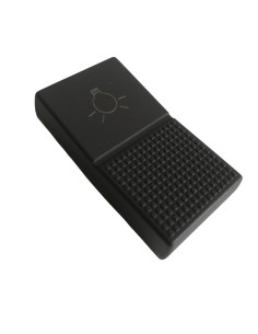 Bouton Bticino 70182 Ergo gravé avec lumière noire