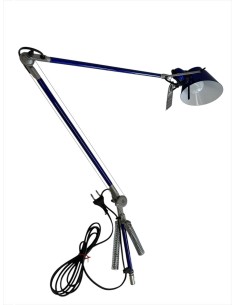 Lampe de table Lumina 101bl Tangram bleu (corps seul), sans pied