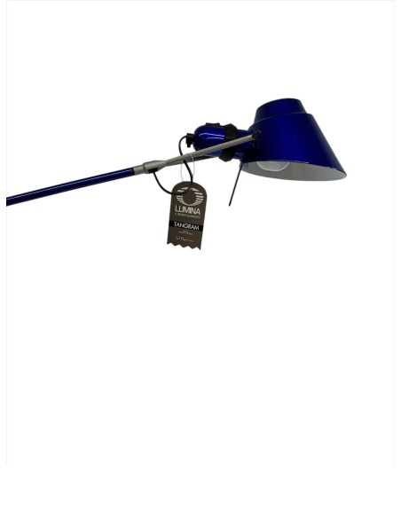 Lampe de table Lumina 101bl Tangram bleu (corps seul), sans pied