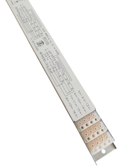 Helvar el3/4x14s ballast elettronico 3x14 4x14w t5 230v