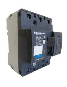 18604 INTERRUPTEUR MAGNETOTHERMIQUE AUTOMATIQUE NG125 3P 100A 16K C