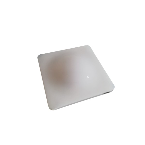 Lamp.appl.dada 250x250 fluor.2x9w g23 230v plex bianco