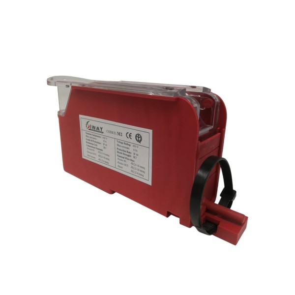 Isiway morsettiera da palo ingresso 4x2,5-16mm derivazione 4x1,5-4mm fuse 1/10a