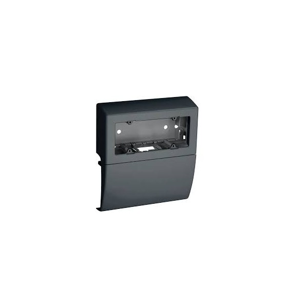 Bocchiotti caja porta electrodomésticos 6 módulos negro pizarra para accesorios tba-art b04048