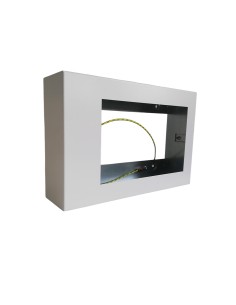 Viabizzuno f6.001.53  m1 medio cassaforma esterna bianco corpo 8, dimensioni 34,5 x 23 x 9 cm