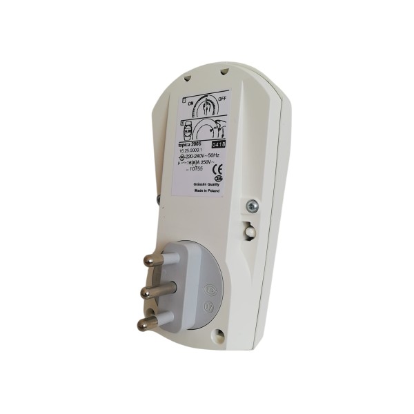 Orieme TOPICA 200S Spina 16a/presa 10/16a, temporizzatore giornaliero