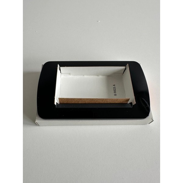 Plaque d'immatriculation internationale Bticino l4804nr 4 places noire solide