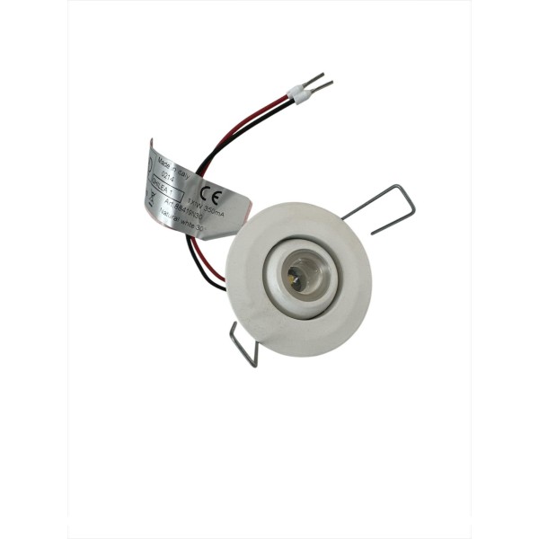 Linea licht 88419n30 ghilea 1 einbauleuchte 1led 1w v weiß