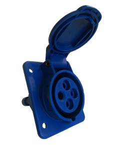 Gewiss gw62206 presa fissa 10° incasso protetta 3p+t 16a 230v 9h