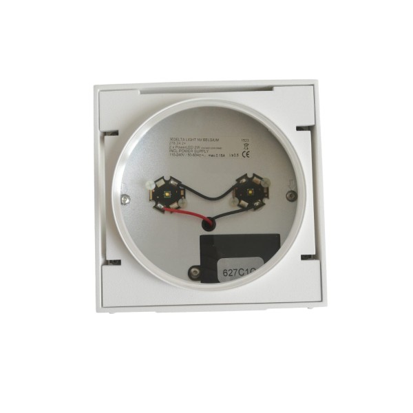 Deltalight 2782422WC Vision s led ww w-c monoemissione  bianco 2x2w 3K con alimentazione