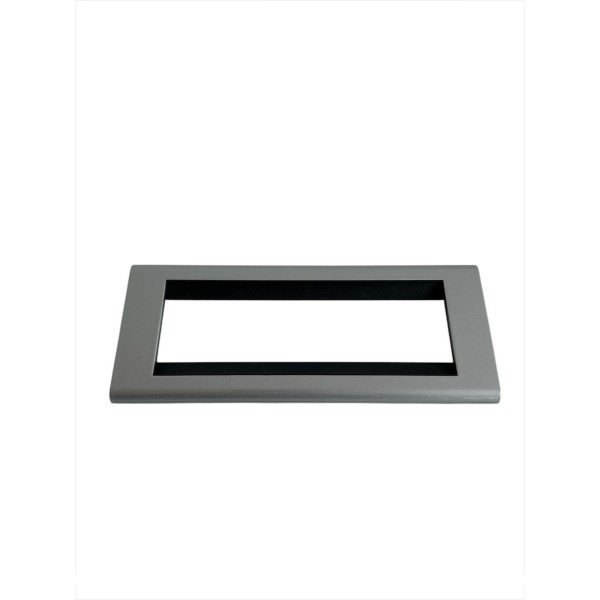 Placa viva aluminizada de 6 plazas Bticino 4716al