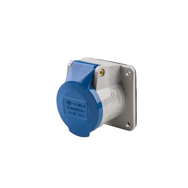 Prise encastrée directe Ilme PE 1663 PQ 220 V 16 A 2P+T