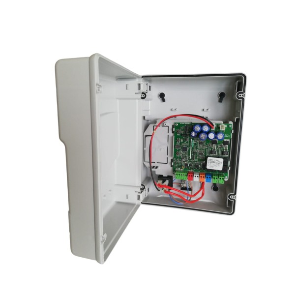 Faac 6100263 genius centralina di comando brain 15 per cancelli a battente 24v/230v con box