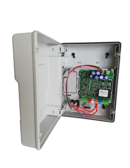 Faac 6100263 genius centralina di comando brain 15 per cancelli a battente 24v/230v con box