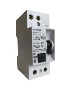 INTERRUTTORE DIFFERENZIALE 2P 40A 30MA