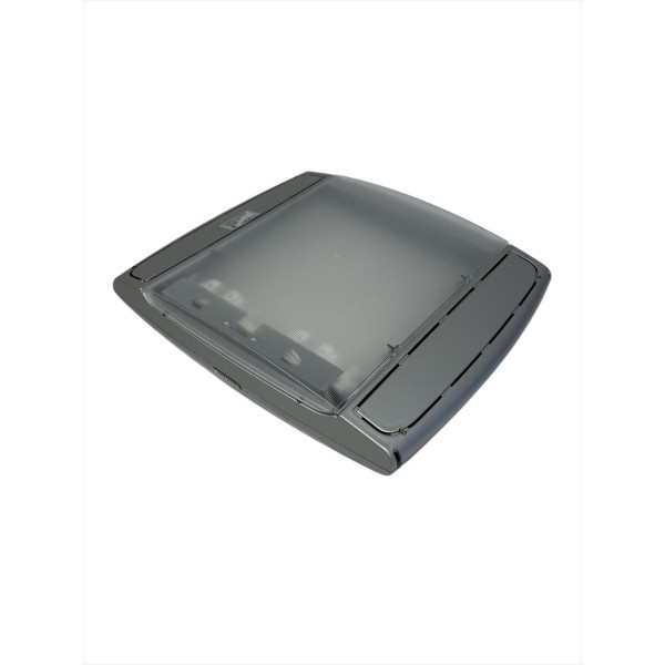 Mizar 3172-30 Ecolucis-p 2x36w 2g10 grigio, lampade incluse