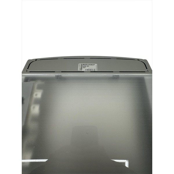 Mizar 3172-30 Ecolucis-p 2x36w 2g10 gris, ampoules incluses