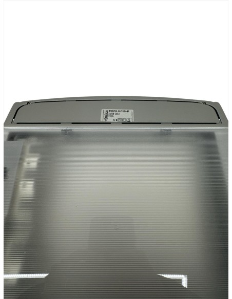 Mizar 3172-30 Ecolucis-p 2x36w 2g10 grigio, lampade incluse