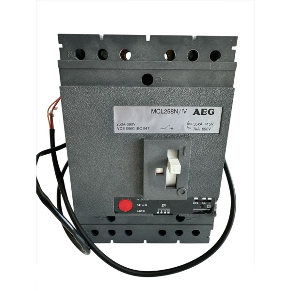 Aeg mclbs258n 3p n 160a 35ka circuit breaker