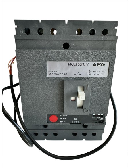 Disjoncteur AEG MCLBS258N 3P N 160A 35Ka