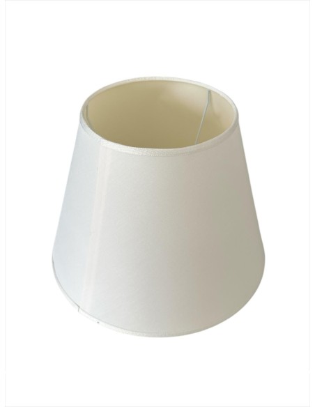 Muranodue Pamedio replacement lampshade medium white fabric with ring 35x20x25(H)