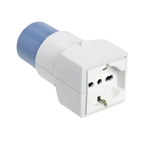 Vimar 00360 Industrial/civil adapter 250v 2P+T 16 A 6h plug, SICURY 2P+T 16 A socket