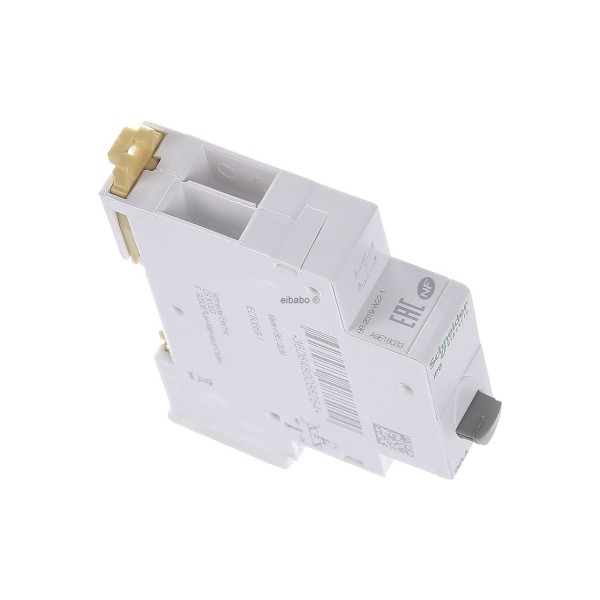 Bouton-poussoir Schneider A9E18033 Ipb 1NA+1NC 20A 250Vca gris