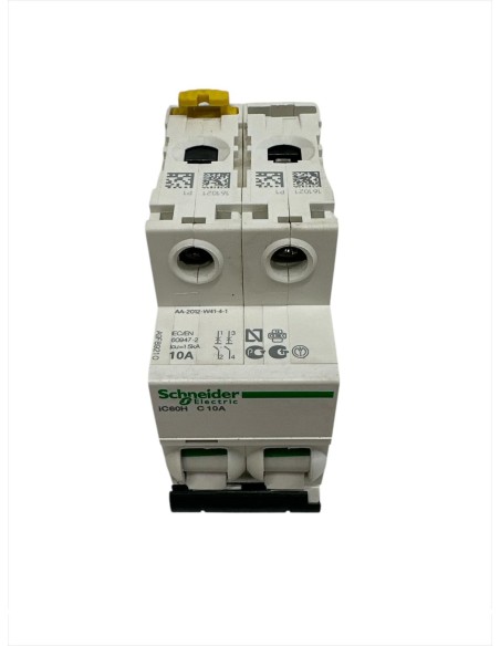 Schneider A9F89210 Circuit breaker Ic60h 2p c 10a 10ka