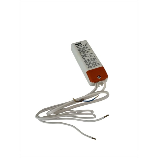 Relco RN1363 VeF  10-60w trasformatore elettronico dim.12v  Dim.120x38x20mm
