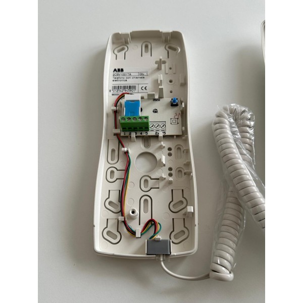 Interphone Abb 2csv1001ta 4+n appel électronique
