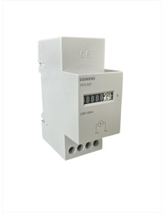 Compteur horaire mécanique Siemens 7KT5807 230 Vca 60 Hz 2 modules