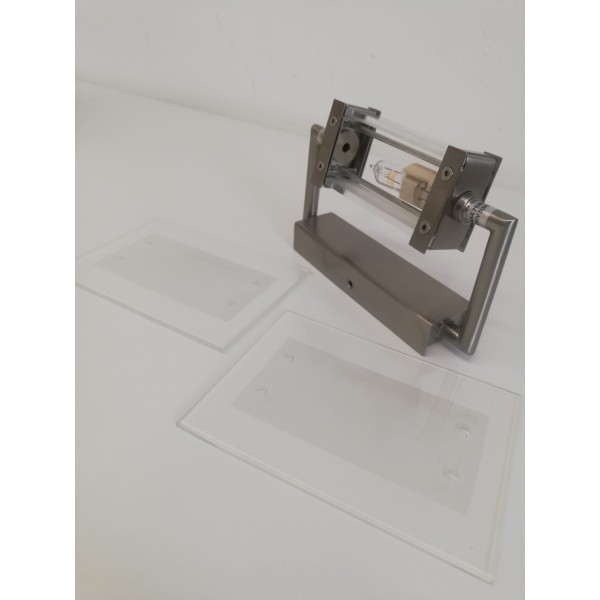 Leucos 0001727 three hundred and sixty degrees p-pl 120 1x75w g9 nickel (used for display)