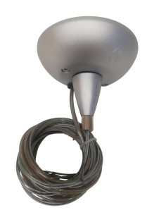 Disano 99391900 double suspension électrifiée 2514 argent