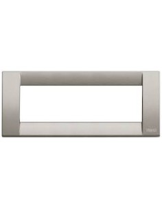 Vimar 16736.24 Plaque Idée 6 Modules Titane