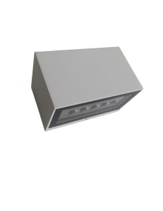 Applique murale double émission L&L GK61105FB Geko 6.1, 20 W, 230 V CA, 3 000 K, F30, IP65