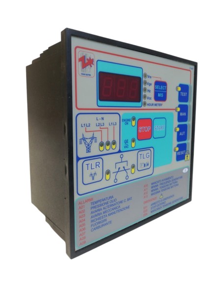 Tecnoelettra 31rgam te24ara unità di controllo 24v per gruppi elettrogeni (lova)