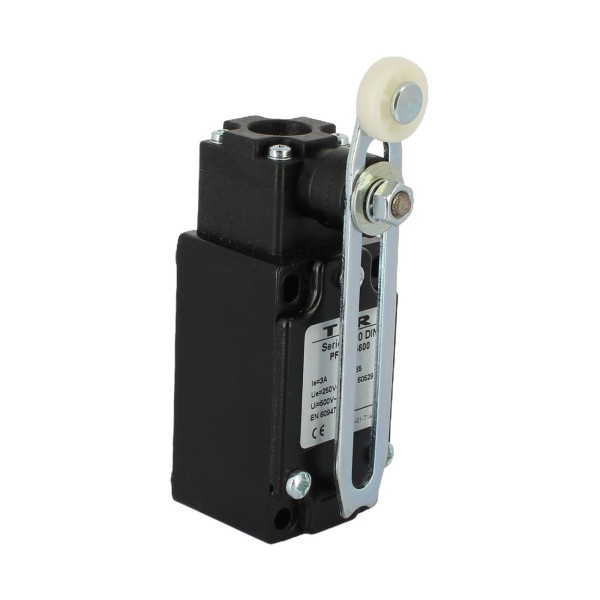 Adjustable rod roller limit switch