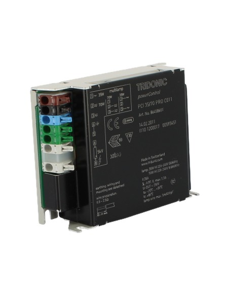 Ballast électronique Tridonic 86458601 PCI 0035/0070 PRO C011 220-240 V 35/70 W
