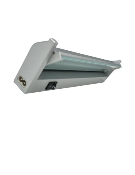 Poliplast 400483 Monica adjustable under-cabinet light t5 8w 6500°k 220v grey L.348mm x 83mm x 28mm