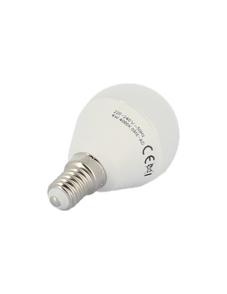 Beghelli 56838 Primaled sfera 4w 350lm e14 4000°k d.45x80mm