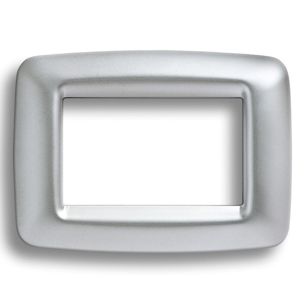 Gewiss gw32753 3-p plaque jeune playbus souple chromée