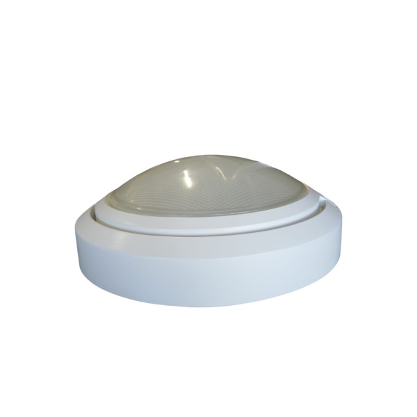 Diffuseur en verre blanc Luceplan D20/27 Metropolis, IP65