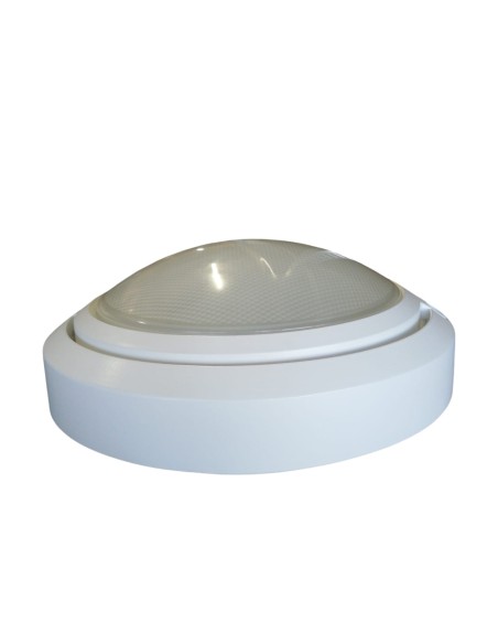 Diffuseur en verre blanc Luceplan D20/27 Metropolis, IP65