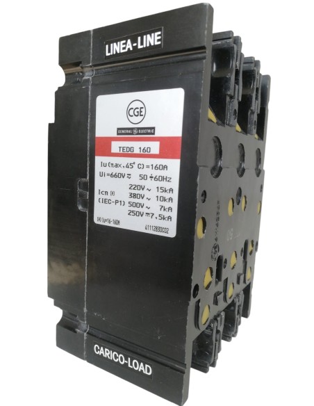 INTERRUTTORE AUTOMATICO TEDG 160 3P 50A 10KA