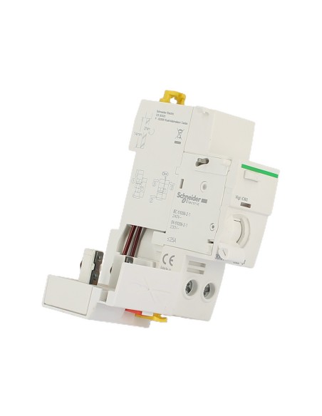 Schneider A9Q51225 Quickvigi ic60 Blocco differenzialle 2p  25a  30ma tipo cl.A