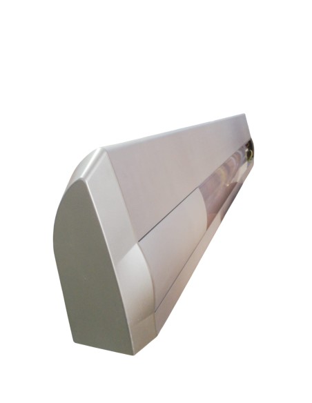 Bticino bhal21008th testaletto l1200 1 1x24w/2x24w alluminio (1 copertura superiore mancante)