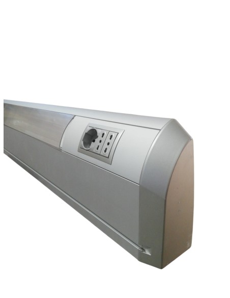 Tête de lit Bticino bhal21008th l1200 1 1x24w/2x24w aluminium (1 couvercle supérieur manquant)