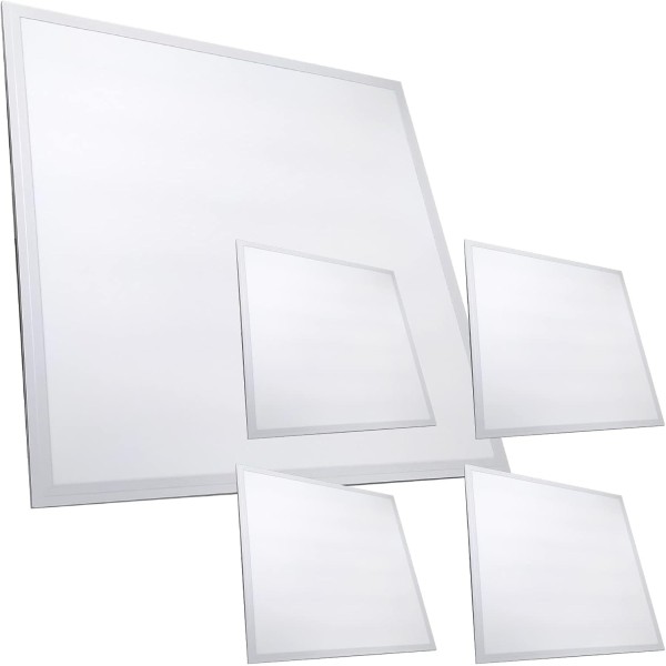 Kit de 5 panneaux LED périmétriques 60x60 600x600 230 Vca 40 W 4K