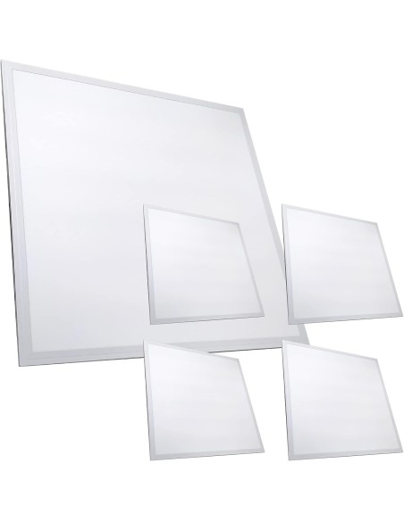 Kit 5 Pannello Led luminoso perimetrale 60x60 600x600 230vac 40w 4k Led panel