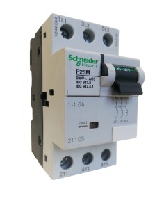 GESTION INTÉGRALE REG 3P 1:1,6A 15K 2,5MOD P25M